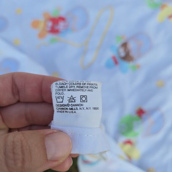 Vintage M&Ms Candy Twin Sheet By Cannon - Picture 11 of 13